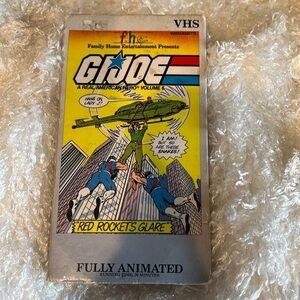 G.I. Joe Vintage VHS tape